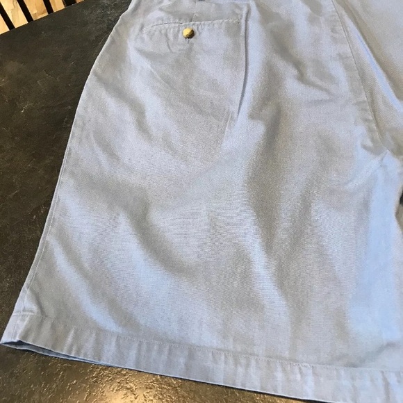 Men's Haband Fit-Forever blue flat front khaki chino shorts size 46 - Picture 9 of 11